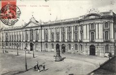 VINTAGE POSTCARD Toulouse Capitole the Theater