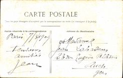 CPA Paris Le Lac Du Bois De Boulogne