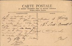 VINTAGE POSTCARD Paris the Madeleine Royal Street