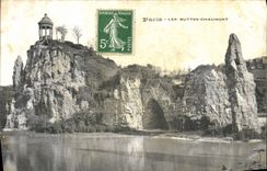 CPA Paris Les Buttes Chaumont