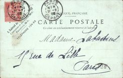 VINTAGE POSTCARD Paris Petit Palais