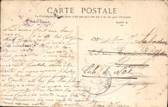 VINTAGE POSTCARD Entered Republican guard Of the Barracks Of Celestins Paris