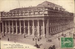 CPA Bordeaux Le Grand Theatre Municipal