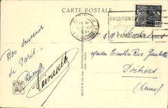 VINTAGE POSTCARD Exposition Colonial International Paris 1931 Angkor Vat Carries chapter house