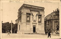 VINTAGE POSTCARD Paris International exhibition of Decorative Arts 1925 Indian national House