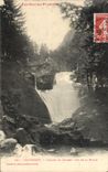VINTAGE POSTCARD Cauterets Cascades De Cerisxy Vue Of the Road