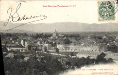 VINTAGE POSTCARD Tarbes Seen Oenerale