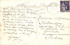 VINTAGE POSTCARD Royan New Baths