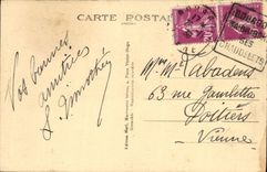 VINTAGE POSTCARD the Road Of the Great Narrow parts a Tunnel