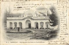 VINTAGE POSTCARD Barbotan Establishment Of Muds And D' Hydrotheraple