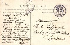 VINTAGE POSTCARD Auch Chorus Of the Cathedral