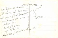 VINTAGE POSTCARD Montmorency Public garden Of the Town hall Cedar Of Lebanon