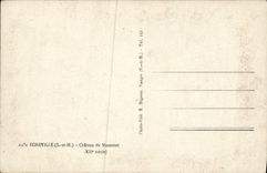 MODERN CARD Egreville Castle De Massenet