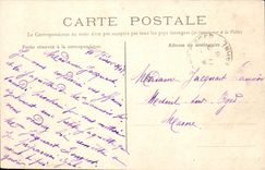 VINTAGE POSTCARD Epernay Jard Public garden Kiosk