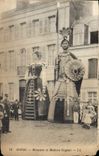 VINTAGE POSTCARD Douai Mr And Mrs Giant Gayant