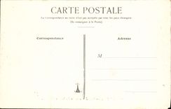 Cuadro total de Dieppe de la POSTAL de la VENDIMIA del castillo viejo del automóvil