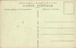 VINTAGE POSTCARD Valley To pare the Monument with the Lake Alfeld