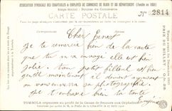 VINTAGE POSTCARD Dijon the New Post office building