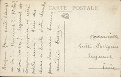 VINTAGE POSTCARD Dijon Places Edgar Quinet Abside St Michel