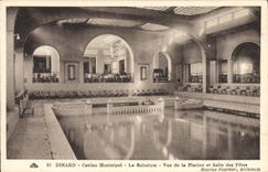 CPA Dinard Casino Municipal Le Balneum Vue de la piscine et salle des fetes 