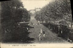 VINTAGE POSTCARD Etretat the Last one