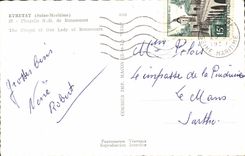 CPM Etretat Chapelle ND de Bonsecours 