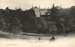 VINTAGE POSTCARD Park And Castle De Saran