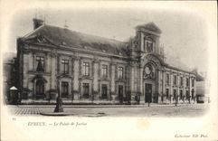 VINTAGE POSTCARD Evreux Law courts