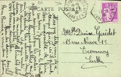 Ataque frontal del principal de D Esclimont del castillo de la POSTAL de la VENDIMIA