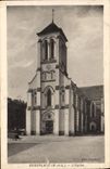 CPA Ecouflant L'Eglise Timbres taxe Mercure cachet Ecouflant