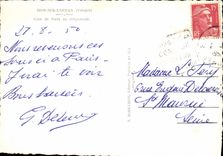 CPM Sion Sur L'Ocean Coin de foret au crepuscule