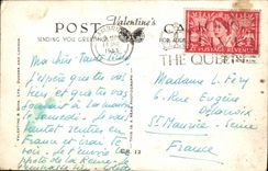 VINTAGE POSTCARD Queen Elizabeth II