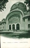 VINTAGE POSTCARD Vichy Hydropathic establishment Main entrance