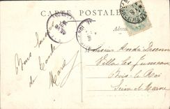 VINTAGE POSTCARD Boulogne On Mer the Pierhead Of the Pier Is Andre folklore