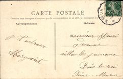 VINTAGE POSTCARD Pougues Water the Lake