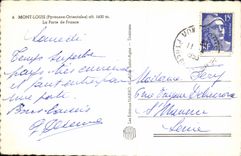 MODERN CARD Louis Mount the Gate Of France