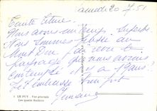 MODERN CARD Puy View Four Rocks