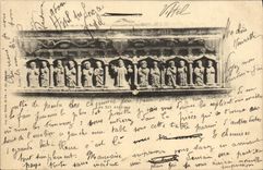 VINTAGE POSTCARD Contrexeville 12 apostles