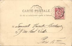 POSTAL Contrexeville de la VENDIMIA 12 apóstoles