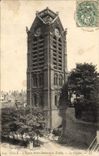 VINTAGE POSTCARD Lille the Notre Dame Church Of the Treillised vineyard the bell-tower