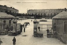 CPA Nancy Caserne Landremont 37eme regiment d'infanterie Militaria 