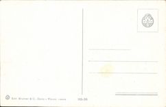 VINTAGE POSTCARD Villa Carlotta Lago Di Como Giardino