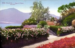 CPA Villa Carlotta Lago Di Como Giardino