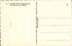 CPA Rigny Usse Le Chateau