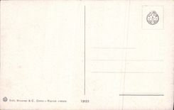 VINTAGE POSTCARD Subtropical Villa Carlotta Lago Di Como Vegetazione