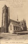 CPA Ypres La Cathedrale Eglise Saint Martin