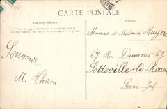 CPA Mortagne Hotel De Ville Et Jardin Public