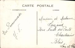 POSTAL Le Havre de la VENDIMIA el bulevar de Estrasburgo vista de la torre de la estación