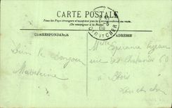 Folklore de Mulon de los pantanos del agua salada de la POSTAL de la VENDIMIA Sables d'Olonne