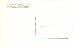 POSTAL MODERNA Noirmoutier el cuadro total del castillo del recinto y de la subsistencia